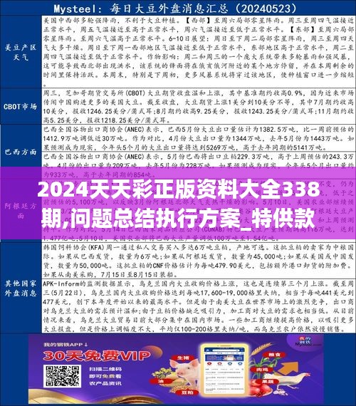 2024天天彩正版資料大全338期,問題總結執行方案_特供款92.125-4