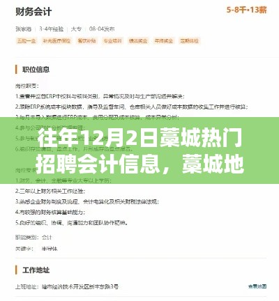 藁城地區(qū)往年12月熱門會(huì)計(jì)信息招聘面試攻略解析