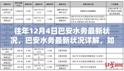 巴安水務(wù)往年12月4日最新狀況詳解與行動(dòng)指南揭秘