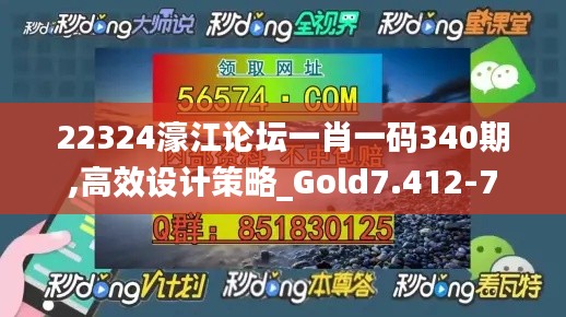 22324濠江論壇一肖一碼340期,高效設計策略_Gold7.412-7