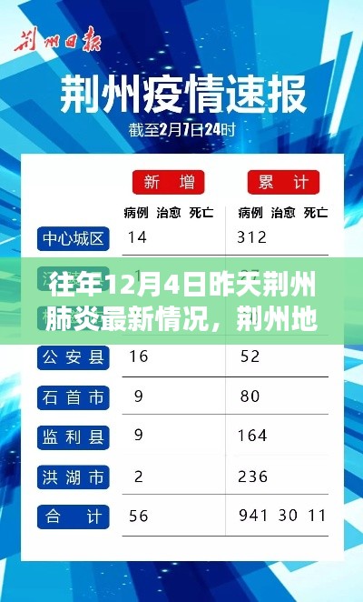 荊州地區往年12月4日昨日肺炎最新情況回顧與影響分析，回顧與啟示