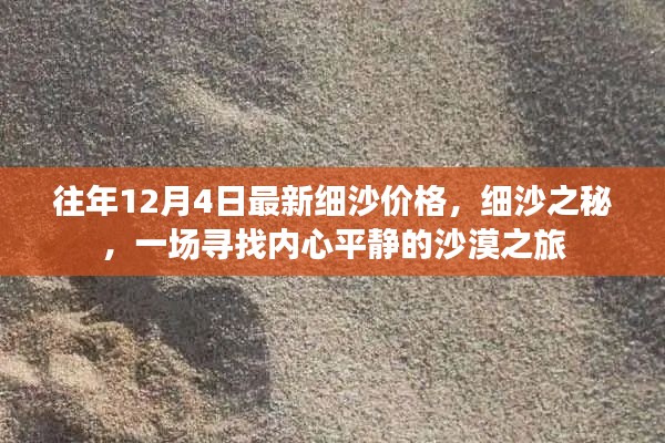 往年細沙最新價格揭秘，沙漠之旅探尋內心平靜之旅