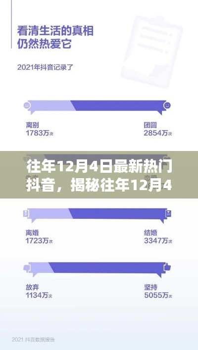 揭秘往年12月4日抖音熱門趨勢(shì)，三大要點(diǎn)深度解析，熱門抖音盤點(diǎn)！