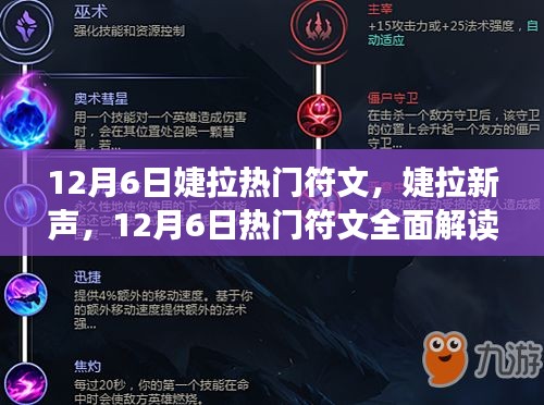 揭秘婕拉新聲與熱門符文，深度解讀與體驗