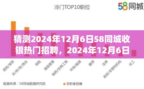 2024年12月6日58同城收銀熱門招聘趨勢(shì)展望,探析未來(lái)收銀行業(yè)某某觀點(diǎn)