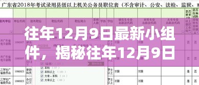 揭秘往年12月9日最新小組件，技術革新與智能生活的完美融合