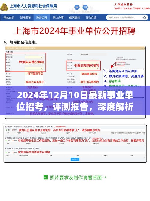深度解析，最新事業(yè)單位招考測(cè)評(píng)報(bào)告（2024年12月版）