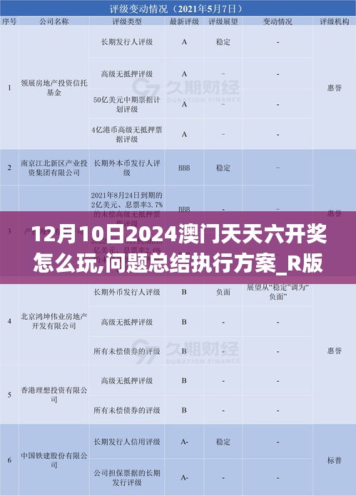 12月10日2024澳門天天六開獎怎么玩,問題總結執(zhí)行方案_R版9.896
