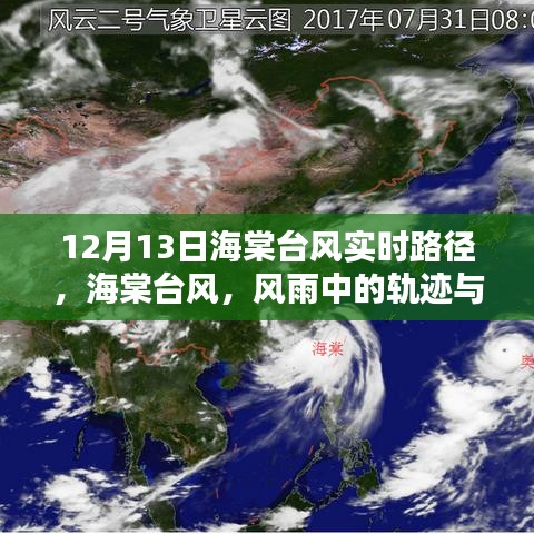 海棠臺風風雨軌跡與時代印記,12月13日實時路徑更新