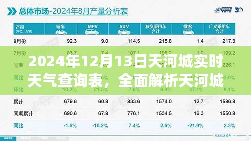2024年12月13日天河城實時天氣全面解析