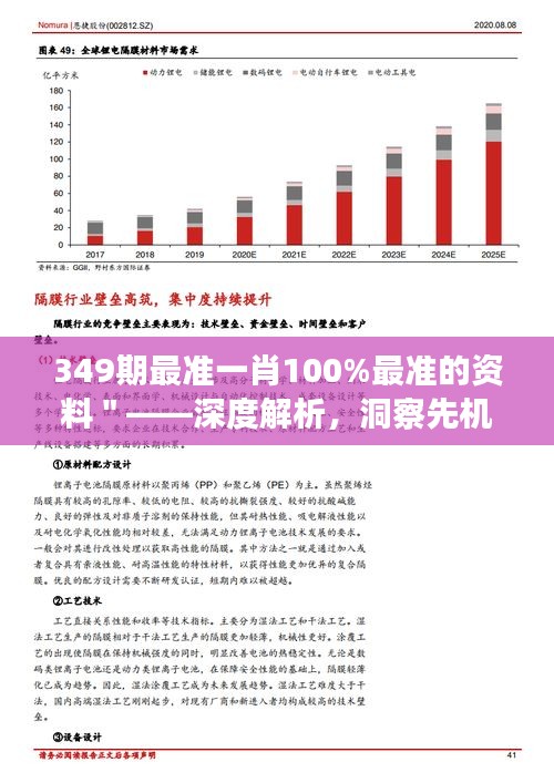 349期最準一肖100%最準的資料"——深度解析,洞察先機