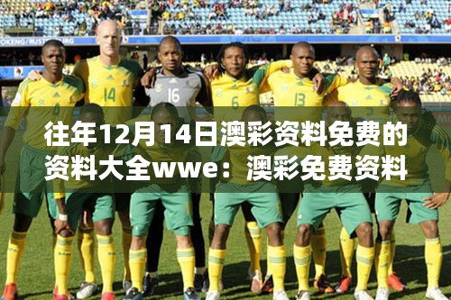 往年12月14日澳彩資料免費的資料大全wwe:澳彩免費資料庫的實用性與參考價值
