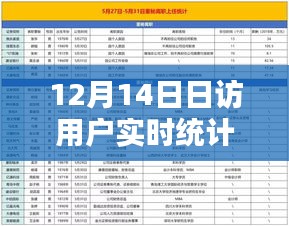 12月14日用戶實時統計全攻略,日訪用戶分析任務一步步完成