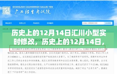 歷史上的12月14日，匯川小型實時修改技術的重要里程碑