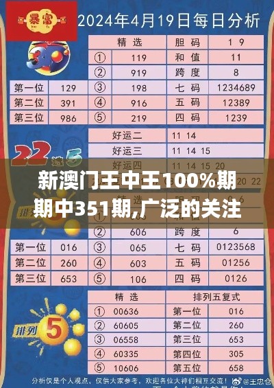 新澳門王中王100%期期中351期,廣泛的關注解釋落實熱議_精英版10.293