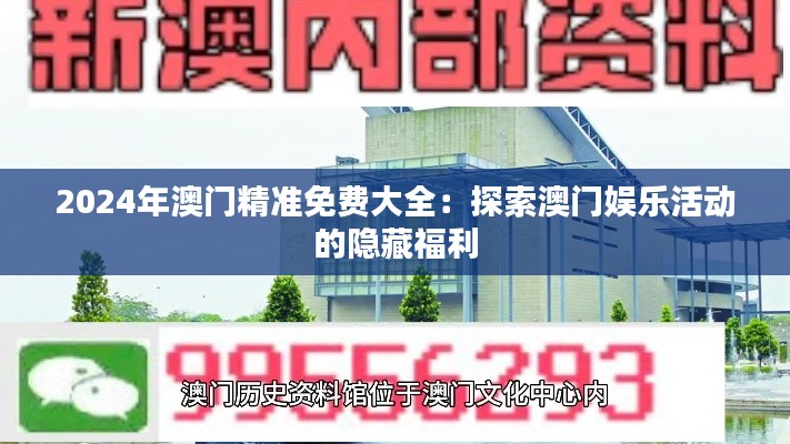 2024年澳門精準免費大全：探索澳門娛樂活動的隱藏福利