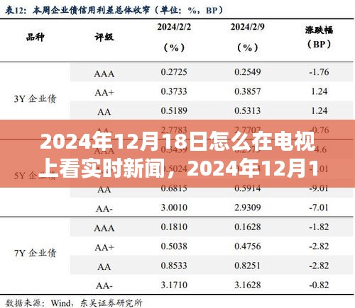 2024年12月18日電視觀看實(shí)時(shí)新聞全面指南