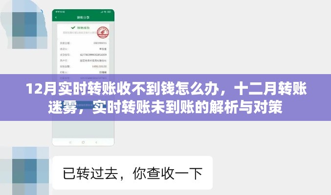 實時轉賬未到賬解析與應對策略，12月轉賬迷霧揭秘