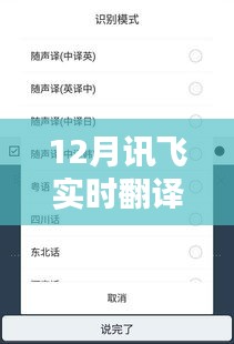訊飛實時翻譯日文版，科技打破語言壁壘，開啟智能翻譯新紀(jì)元
