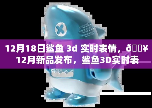 鯊魚3D實時表情,科技新品重塑生活體驗,引領未來潮流!