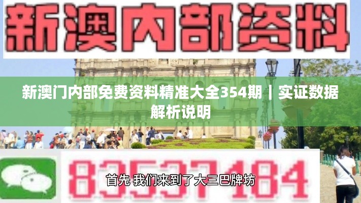 新澳門內部免費資料精準大全354期|實證數據解析說明