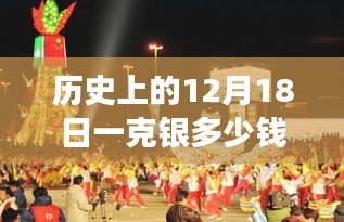 歷史上的12月18日銀價波動背后的經濟洞察，實時變動與觀點論述