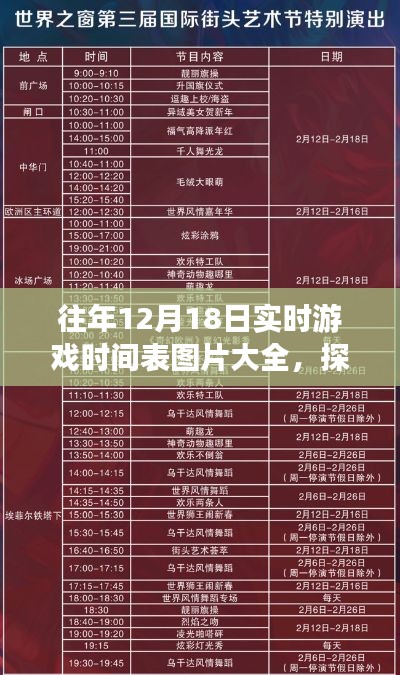 歷年12月18日實時游戲時間表全景展示,探秘小巷深處的游戲時光館圖片大全