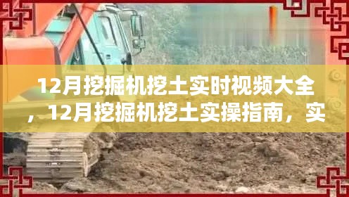 實時挖掘實操指南，挖掘機挖土技能速成與教程視頻合集