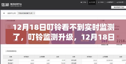 叮鈴監測升級，全新體驗下的實時監測變革，12月18日重磅更新