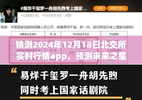 北交所實時行情app 2024年展望評測，預測未來之星