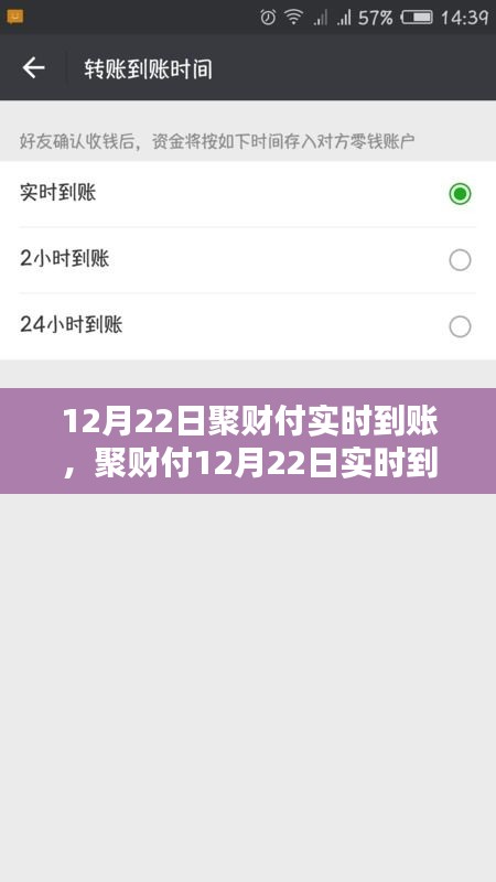 聚財付實時到賬開啟財富新篇章！