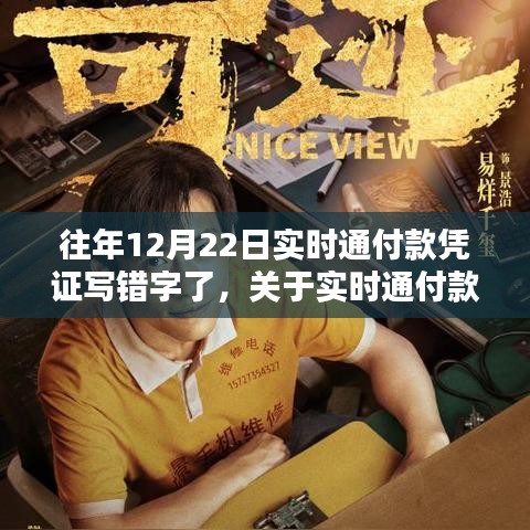 實時通付款憑證書寫錯誤處理指南,以某年12月22日為例的解決建議