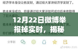 揭秘微博舉報失效事件，網絡監管面臨實時動態挑戰，12月22日微博遭遇監管風波