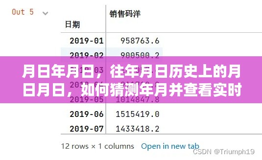 猜測年月日查看實時帶貨數據方法解析