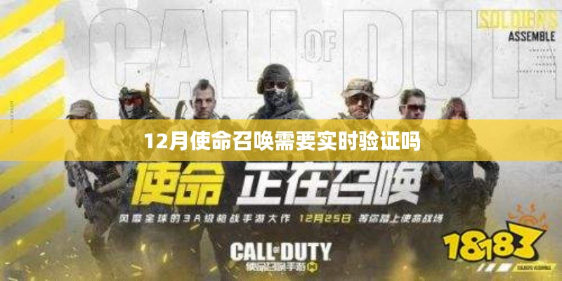 使命召喚游戲是否需要實時驗證？