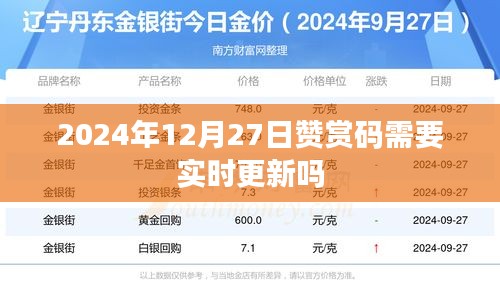2024年贊賞碼更新規(guī)則,是否需要實時更新?