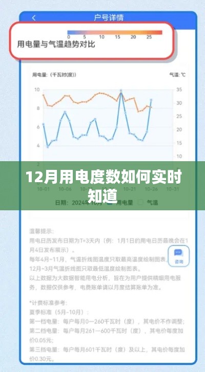 實時查詢12月用電度數(shù)方法
