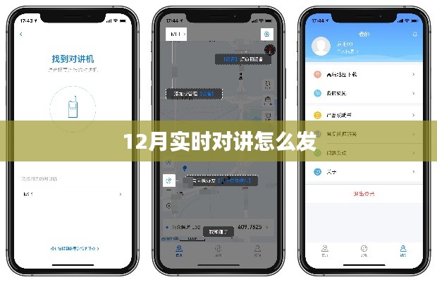 實時對講功能使用指南，如何發送消息