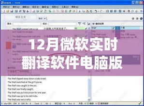 微軟實時翻譯軟件電腦版使用指南