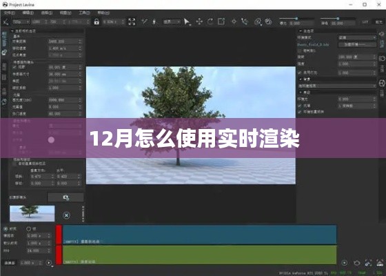 12月實時渲染使用指南