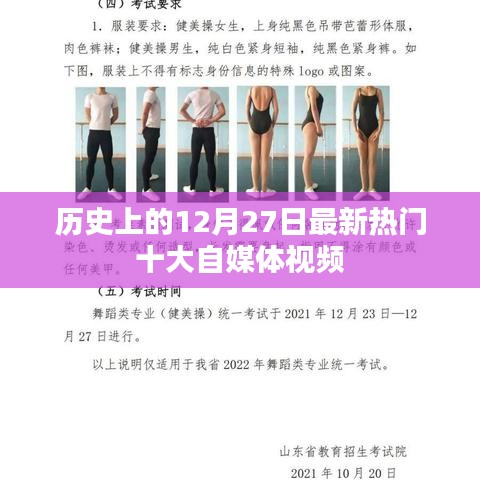 最新熱門自媒體視頻榜單，歷史上的十二月二十七日回顧