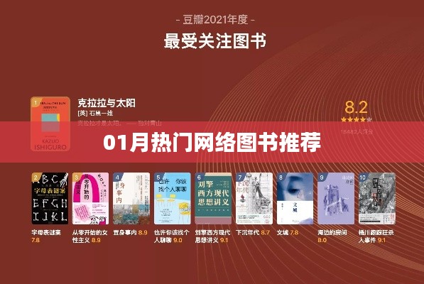 本月熱門網絡圖書推薦榜單