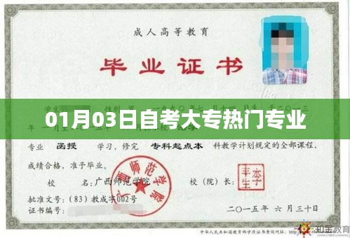 自考大專熱門專業解析(最新)