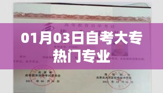 自考大專熱門專業解析(最新)