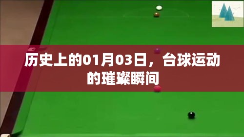 臺(tái)球運(yùn)動(dòng)歷史中的璀璨瞬間,回望一月三日的光輝歲月