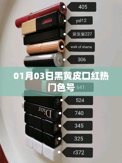 黑黃皮口紅熱門(mén)色號(hào)推薦（每日更新）