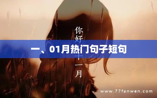 精選一月熱門短句，溫暖人心