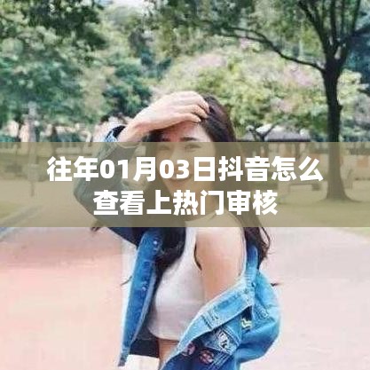 抖音上熱門審核查看攻略,01月03日如何查?