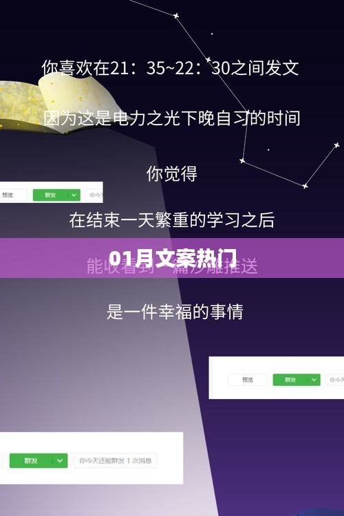 熱門文案來襲,一月精選佳作