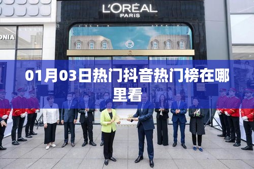 抖音熱門榜查看指南，01月03日熱門榜單揭秘